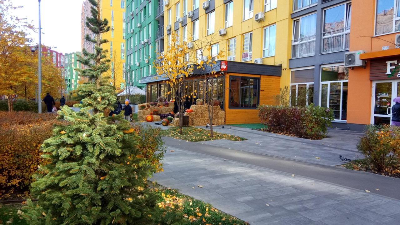 Georgeous Bright Studio In A Bright Residential Complex Comfort Town Кт-08 Κίεβο Εξωτερικό φωτογραφία