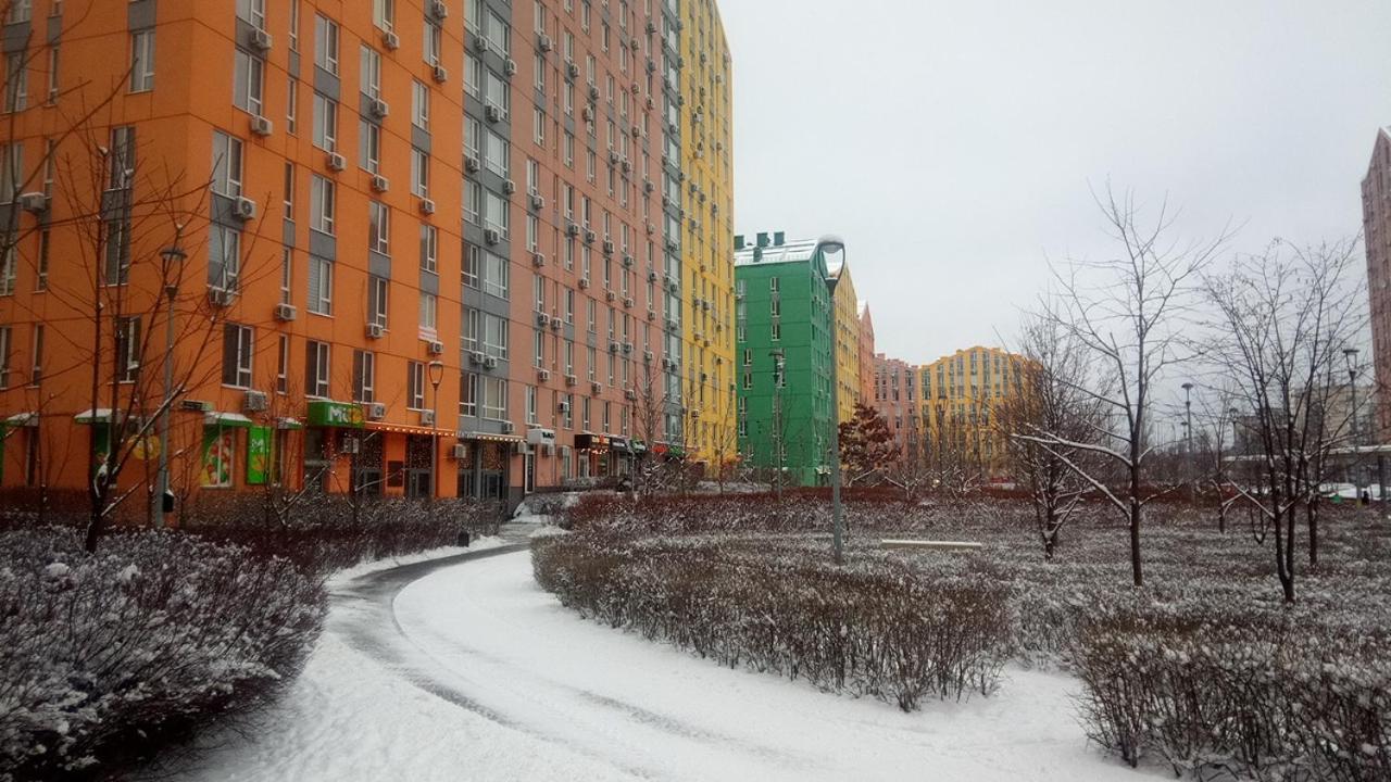 Georgeous Bright Studio In A Bright Residential Complex Comfort Town Кт-08 Κίεβο Εξωτερικό φωτογραφία