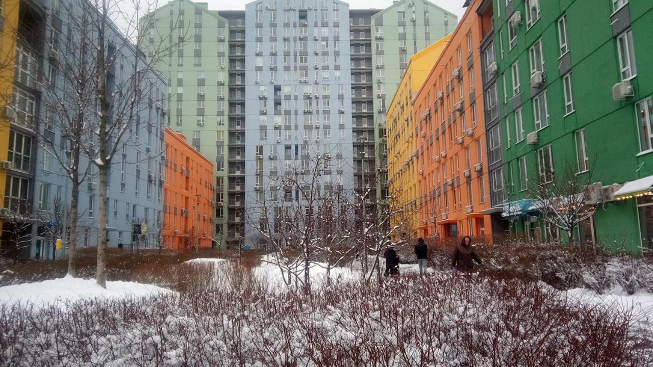 Georgeous Bright Studio In A Bright Residential Complex Comfort Town Кт-08 Κίεβο Εξωτερικό φωτογραφία